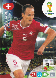 2014 Panini Adrenalyn XL FIFA World Cup Brazil - Steve Von Bergen