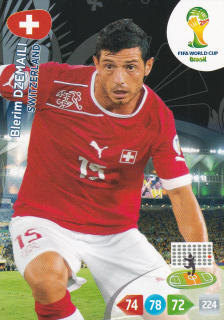 2014 Panini Adrenalyn XL FIFA World Cup Brazil - Blerim Dzemaili