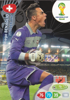 2014 Panini Adrenalyn XL FIFA World Cup Brazil - Diego Benaglio