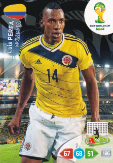 2014 Panini Adrenalyn XL FIFA World Cup Brazil - Luis Perea