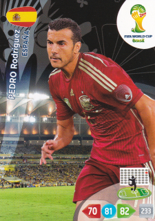 2014 Panini Adrenalyn XL FIFA World Cup Brazil - Pedro Rodriguez
