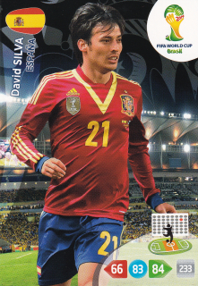 2014 Panini Adrenalyn XL FIFA World Cup Brazil - David Silva