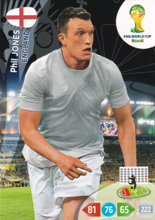 2014 Panini Adrenalyn XL FIFA World Cup Brazil - Phil Jones