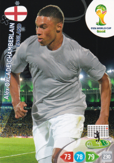 2014 Panini Adrenalyn XL FIFA World Cup Brazil - Alex Oxlade-Chamberlain