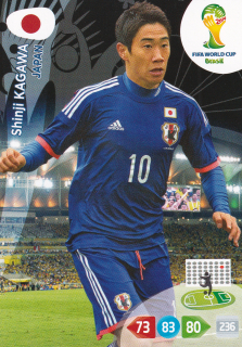 2014 Panini Adrenalyn XL FIFA World Cup Brazil - Shinji Kagawa