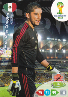 2014 Panini Adrenalyn XL FIFA World Cup Brazil - Jose de Jesus Corona