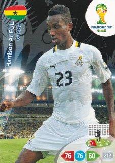 2014 Panini Adrenalyn XL FIFA World Cup Brazil - Harrison Afful