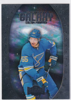 2021-22 UD Skybox Metal Universe - Colton Parayko - Championship Galaxy