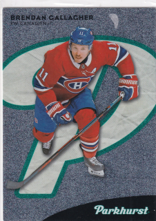 2020-21 UD Parkhurst - Brendan Gallagher - Parkies