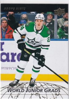 2022-23 UD Series 2 - Roope Hintz - World Junior Grads Gold