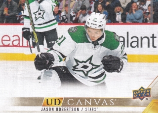 2022-23 UD Series 1 - Jason Robertson - Canvas