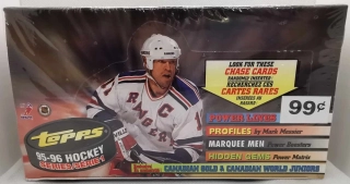 1995-96 Topps Series 1 (Canadian) - hokej box