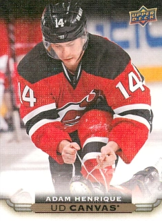 2015-16 UD Series 1 - Adam Henrique - Canvas #C54
