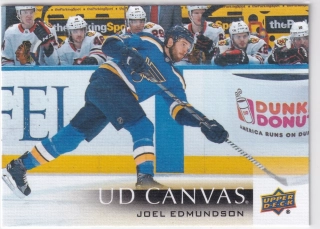 2018-19 UD Series 1 - Joel Edmundson - Canvas #C70