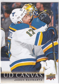 2018-19 UD Series 1 - Jaden Schwartz - Canvas