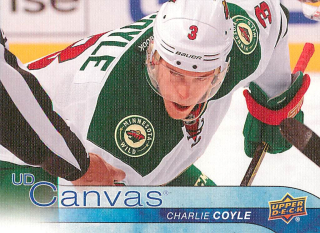 2016-17 UD Series 1 - Charlie Coyle - Canvas #C46