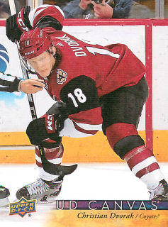 2017-18 UD Series 2 - Christian Dvorak - Canvas #C124