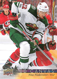 2017-18 UD Series 2 - Nino Niederreiter - Canvas #C161