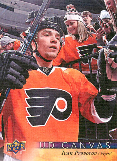 2017-18 UD Series 1 - Ivan Provorov - Canvas #C64