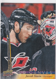 2017-18 UD Series 1 - Jaccob Slavin - Canvas