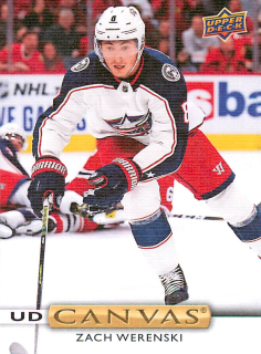 2019-20 UD Series 2 - Zach Werenski - Canvas #C153