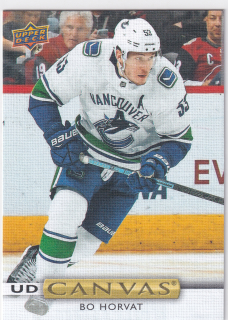 2019-20 UD Series 1 - Bo Horvat - Canvas