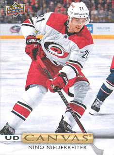 2019-20 UD Series 1 - Nino Niederreiter - Canvas #C26