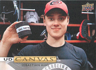 2019-20 UD Series 1 - Sebastian Aho - Canvas #C24