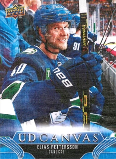 2023-24 UD Series 2 - Elias Pettersson - Canvas #C198