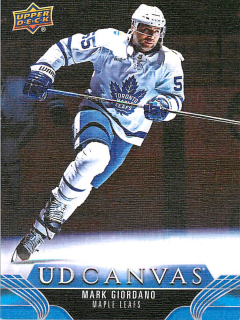 2023-24 UD Series 2 - Mark Giordano - Canvas #C196