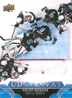 2023-24 UD Series 2 - Philipp Grubauer - Canvas #C189