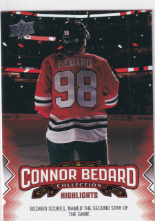 2023-24 UD Connor Bedard Collection - Connor Bedard #19