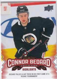 2023-24 UD Connor Bedard Collection - Connor Bedard #8