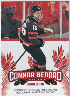 2023-24 UD Connor Bedard Collection - Connor Bedard #3
