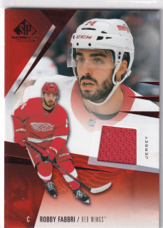 2023-24 UD SP Game Used - Robby Fabbri - Jersey