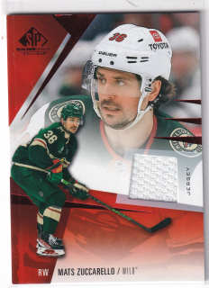 2023-24 UD SP Game Used - Mats Zuccarello - Jersey