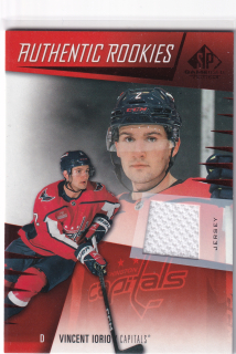 2023-24 UD SP Game Used - Vincent Iorio - Authentic Rookies Jersey