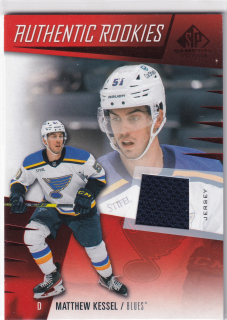 2023-24 UD SP Game Used - Matthew Kessel - Authentic Rookies Jersey