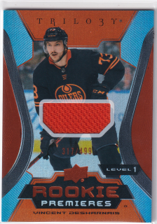 2023-24 UD Trilogy - Vincent Desharnais - Rookie Premieres Jersey /499