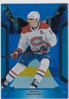 2023-24 UD Trilogy - Nick Suzuki - Blue /49