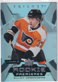 2023-24 UD Trilogy - Elliot Desnoyers - Rookie Premieres Level 2 /699