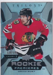 2023-24 UD Trilogy - David Gust - Rookie Premieres Level 2 /699