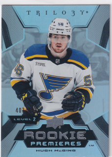 2023-24 UD Trilogy - Hugh McGing - Rookie Premieres Level 2 /699