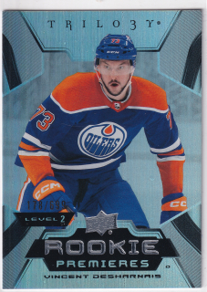 2023-24 UD Trilogy - Vincent Desharnais - Rookie Premieres Level 2 /699