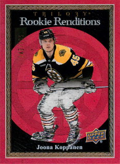 2023-24 UD Trilogy - Joona Koppanen - Rookie Renditions Red /799 #RR-11