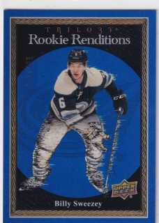 2023-24 UD Trilogy - Billy Sweezey - Rookie Renditions Blue /499