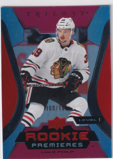 2023-24 UD Trilogy - Luke Philp - Rookie Premieres Red /199