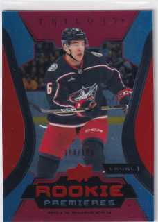 2023-24 UD Trilogy - Billy Sweezey - Rookie Premieres Red /199