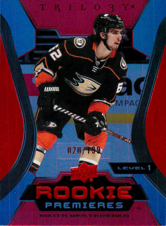 2023-24 UD Trilogy - Nikita Nesterenko - Rookie Premieres Red /199 #142