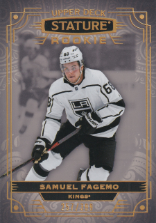 2022-23 UD Stature - Samuel Fagemo - Rookie /399 #145